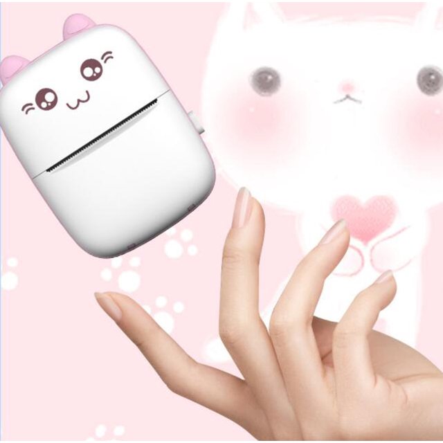 Mini Portable Pocket Thermal Printer – Wireless Receipt & Photo Printer (Random Color)