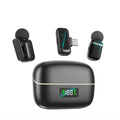 Mini8 Rts Lavalier Metal Condenser Lightweight Wireless Dual Microphone Biggest Battery